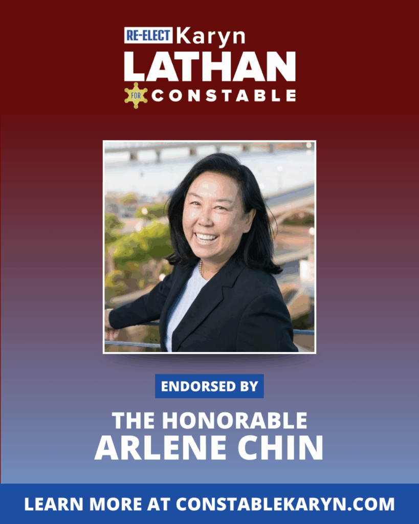 Constable Karyn Endorsed - Arlene Chin