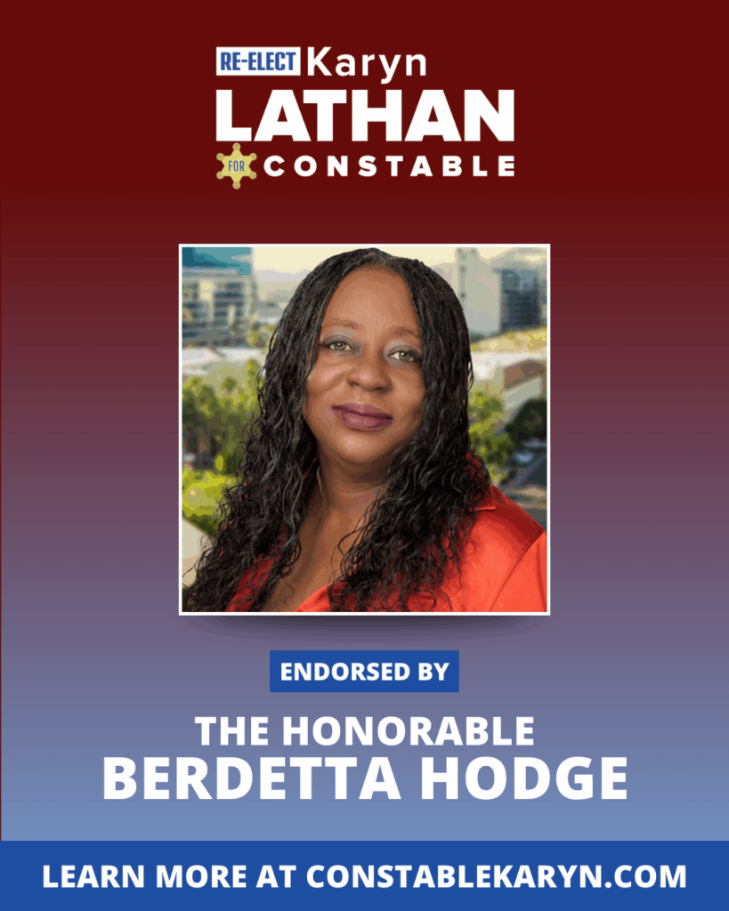 Constable Karyn Endorsed - Berdetta Hodge